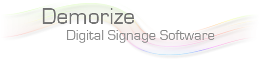 Demorize Digital Signage Software - Showcases